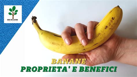 banane proprietà e controindicazioni